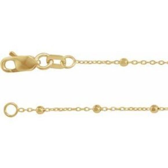 Kazi Luxury 14K Yellow 6.3 mm Engravable Disc Earrings